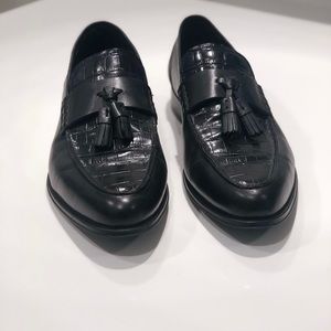 Men’s Zara Loafer. Tassels and snake-print size 44